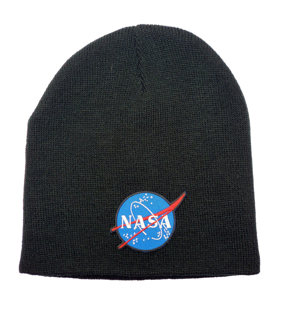 Ink Trendz Nasa 8" Beanie Skull Cap, Nasa Headwear, Nasa Winter Hat, Nasa Gear, Nasa Accessories, Nasa Skull Cap, NASA HAT