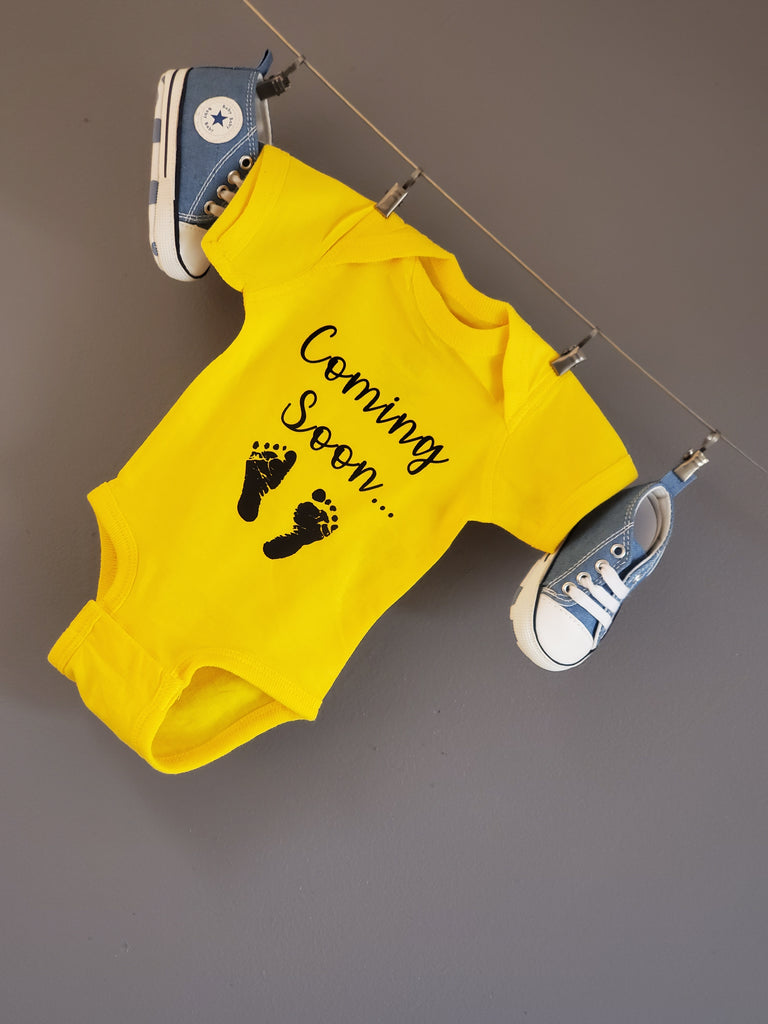 Ink Trendz® Pack My Diapers I'm Going Fishing with Grandpa Grandparents Pregnancy Reveal Announcement Baby Romper Bodysuit