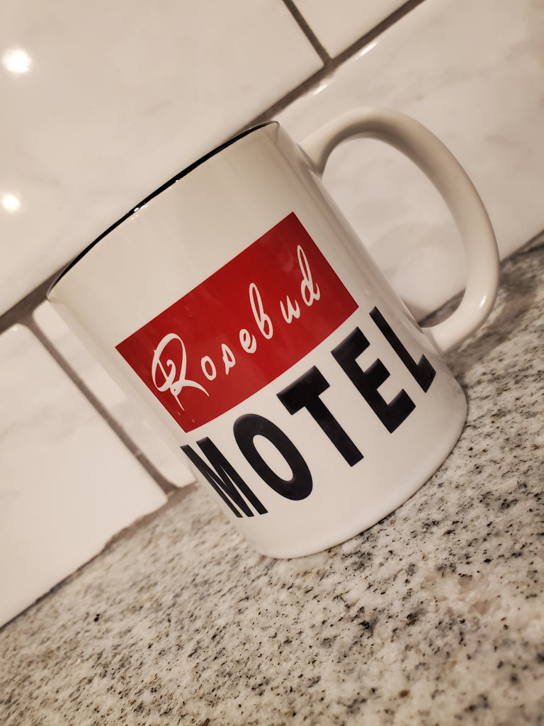 Ink Trendz® Rosebud Motel Novelty Rose Apothecary  11 oz. 2 Tone Ceramic Coffee Mug