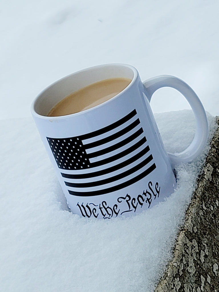The Peoples Brigade We the People 11 Oz. Coffee Mug Cup Patriotic Coffee Mug