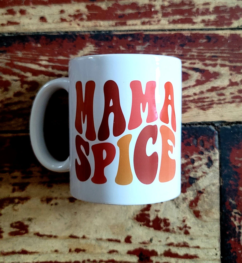 Ink Trendz® Mama Spice Cute Fall Autumn 11 oz. Ceramic Coffee Mug