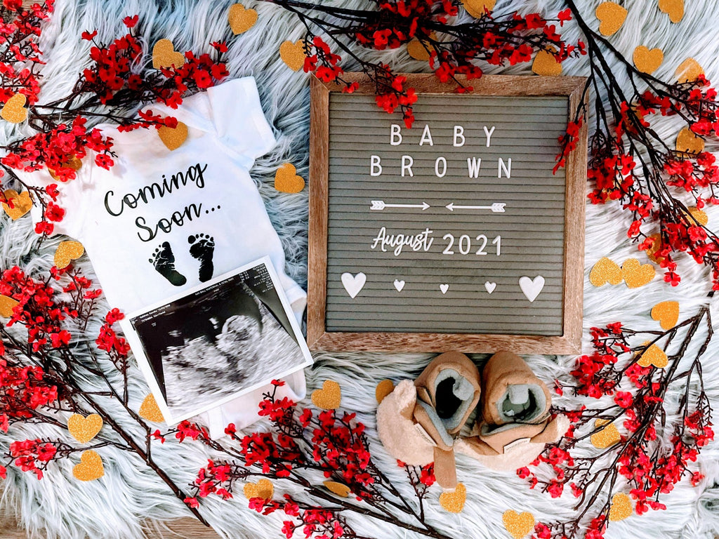 Ink Trendz Coming Soon... Cute Onesie Baby announcement, Pregnancy Announcement, Pregnancy announcement Instagram