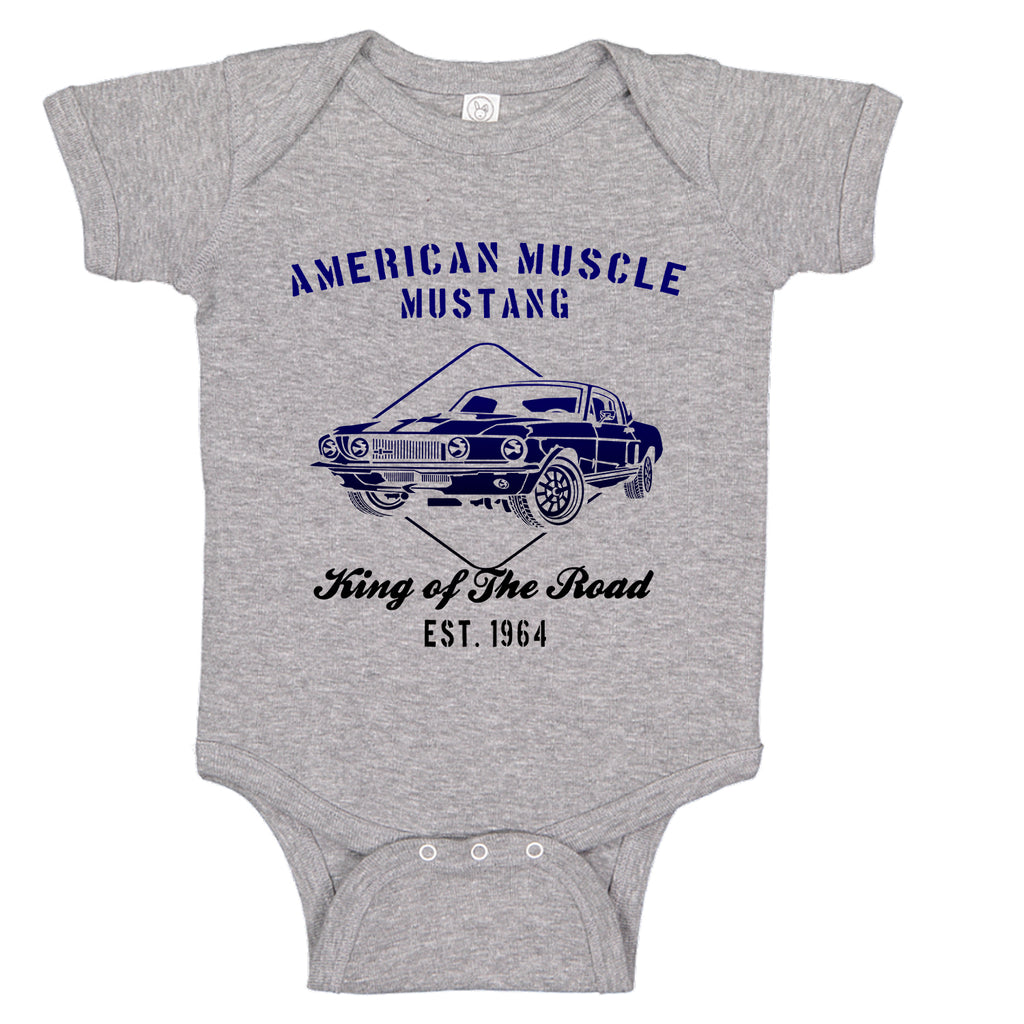 American Muscle FORD Mustang Speed Shop 1964 Baby Bodysuit