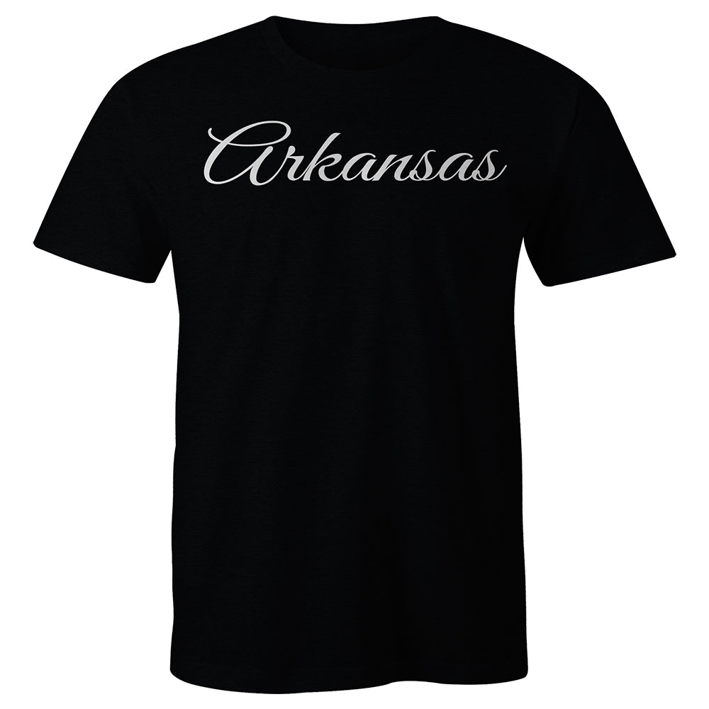 Arkansas Calligraphy T-shirt