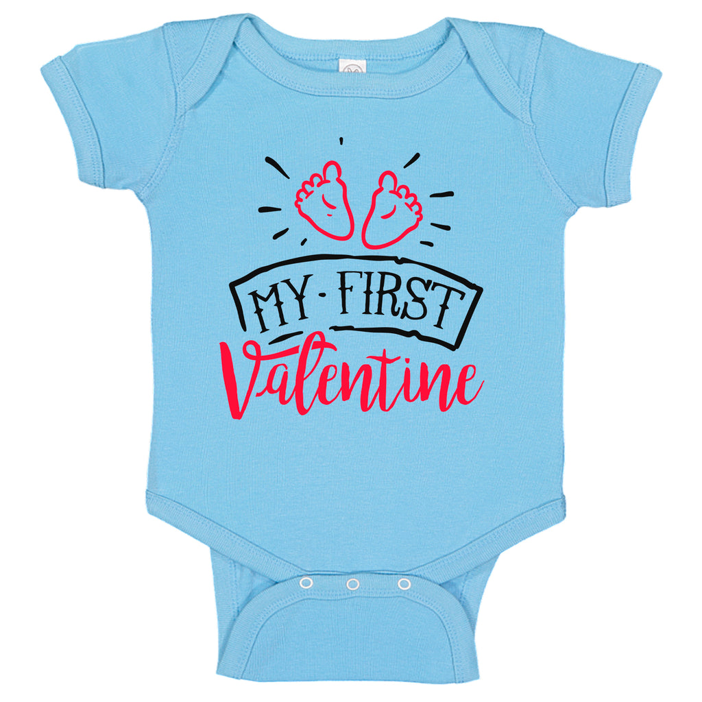 Ink Trendz® My First Valentine Day Infant - Toddler Baby Bodysuit