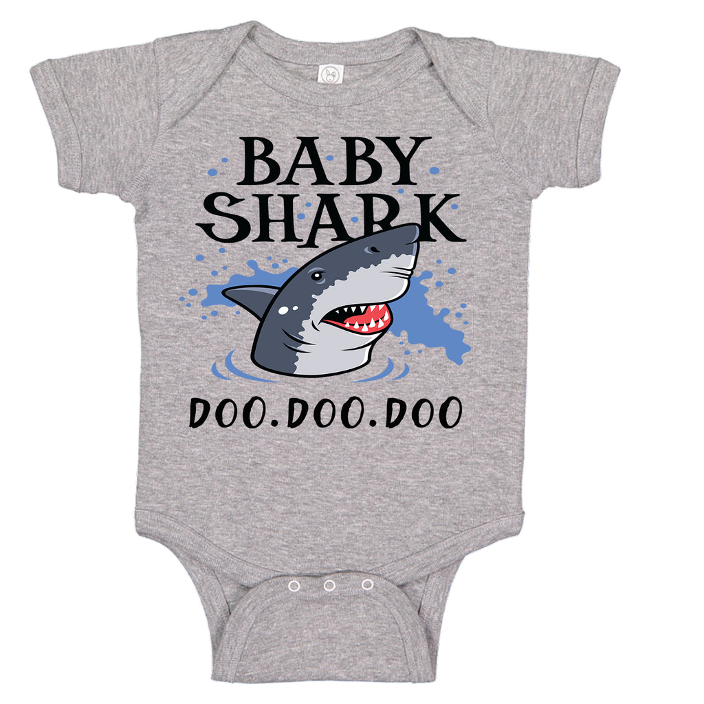 Ink Trendz® Baby Shark Doo. Doo. Doo. Baby Bodysuit Romper