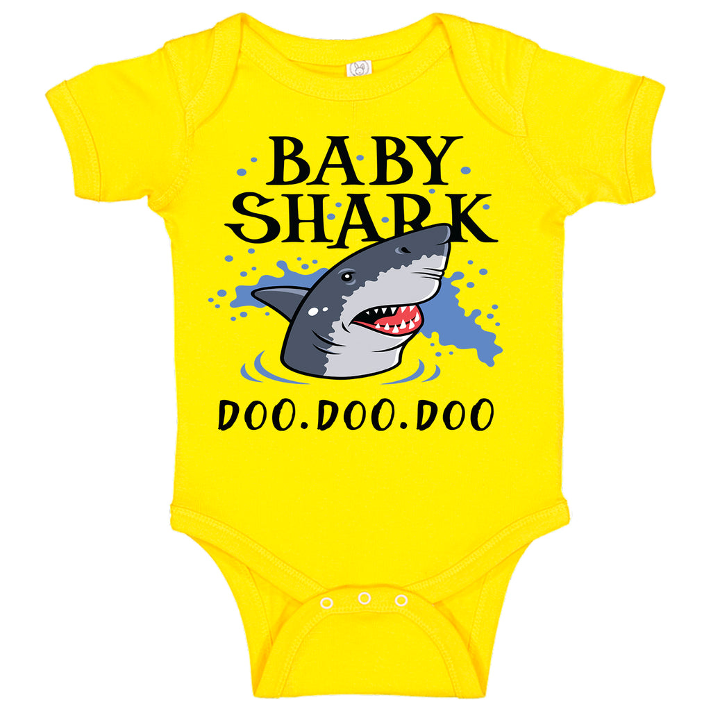 Ink Trendz® Baby Shark Doo. Doo. Doo. Baby Bodysuit Romper