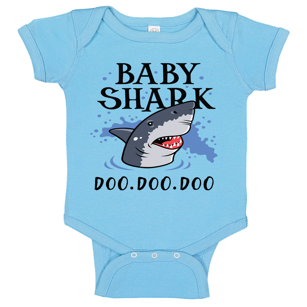 Ink Trendz® Baby Shark Doo. Doo. Doo. Baby Bodysuit Romper