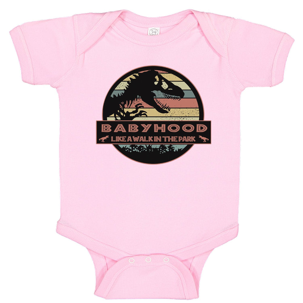 Ink Trendz® BabyHood Like A Walk In The Park Baby One-piece Bodysuit Jurassic Park Movie Themed Onesies, Jurassic Park Onesie, Jurassic Park Baby Bodysuit, Jurassic Park Onesies, Toddler Onesie, Toddler Onesies, Jurassic Park Toddler  Baby Girl Jurassic Park Onesie, Baby Girls Jurassic Park Tee