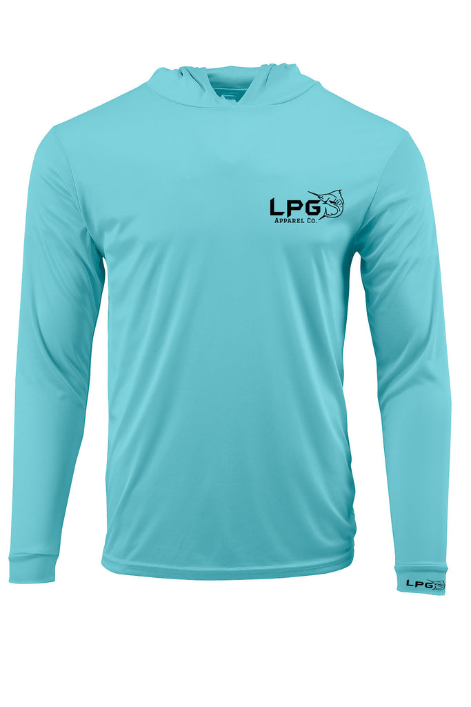 LPG Apparel Co. Performance Fishing Hoodie UPF 50+ Dri-Fit Shirt