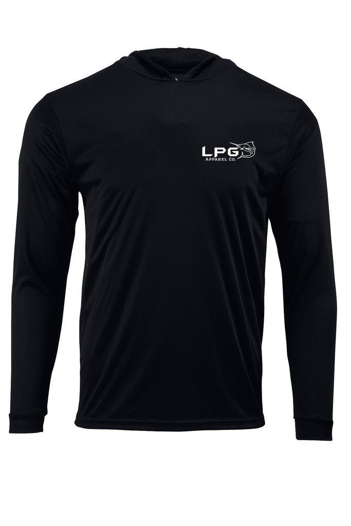 LPG Apparel Co. Performance Fishing Hoodie UPF 50+ Dri-Fit Shirt