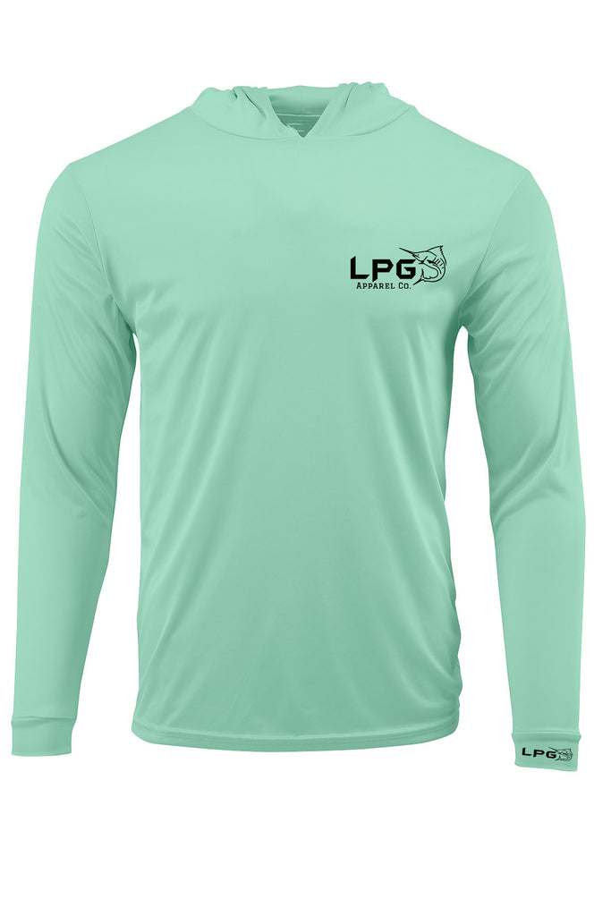 LPG Apparel Co. Performance Fishing Hoodie UPF 50+ Dri-Fit Shirt