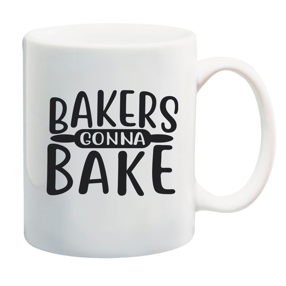 Ink Trendz Bakers Gonna Bake Rolling Pin 11 oz. Ceramic Coffee Mug