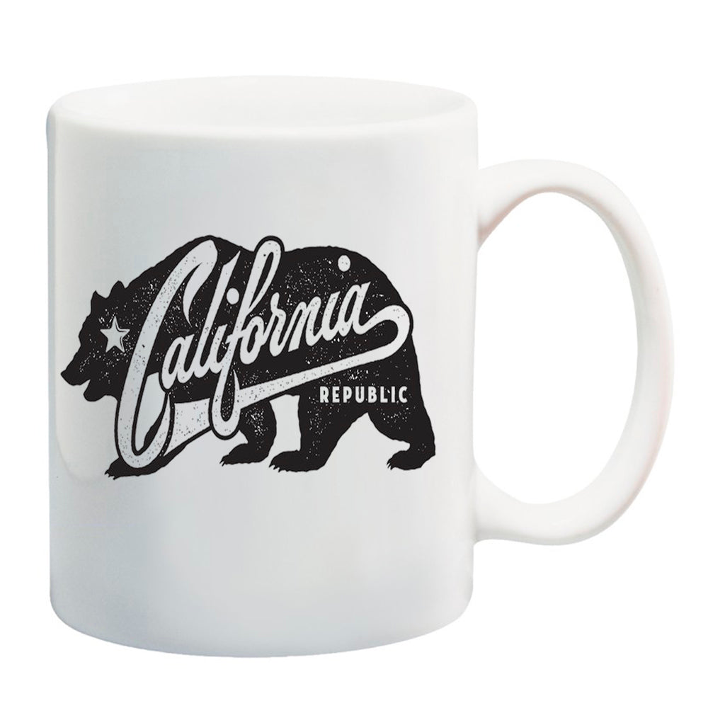 Ink Trendz® California Vintage Bear  11 oz. Ceramic Coffee Mug
