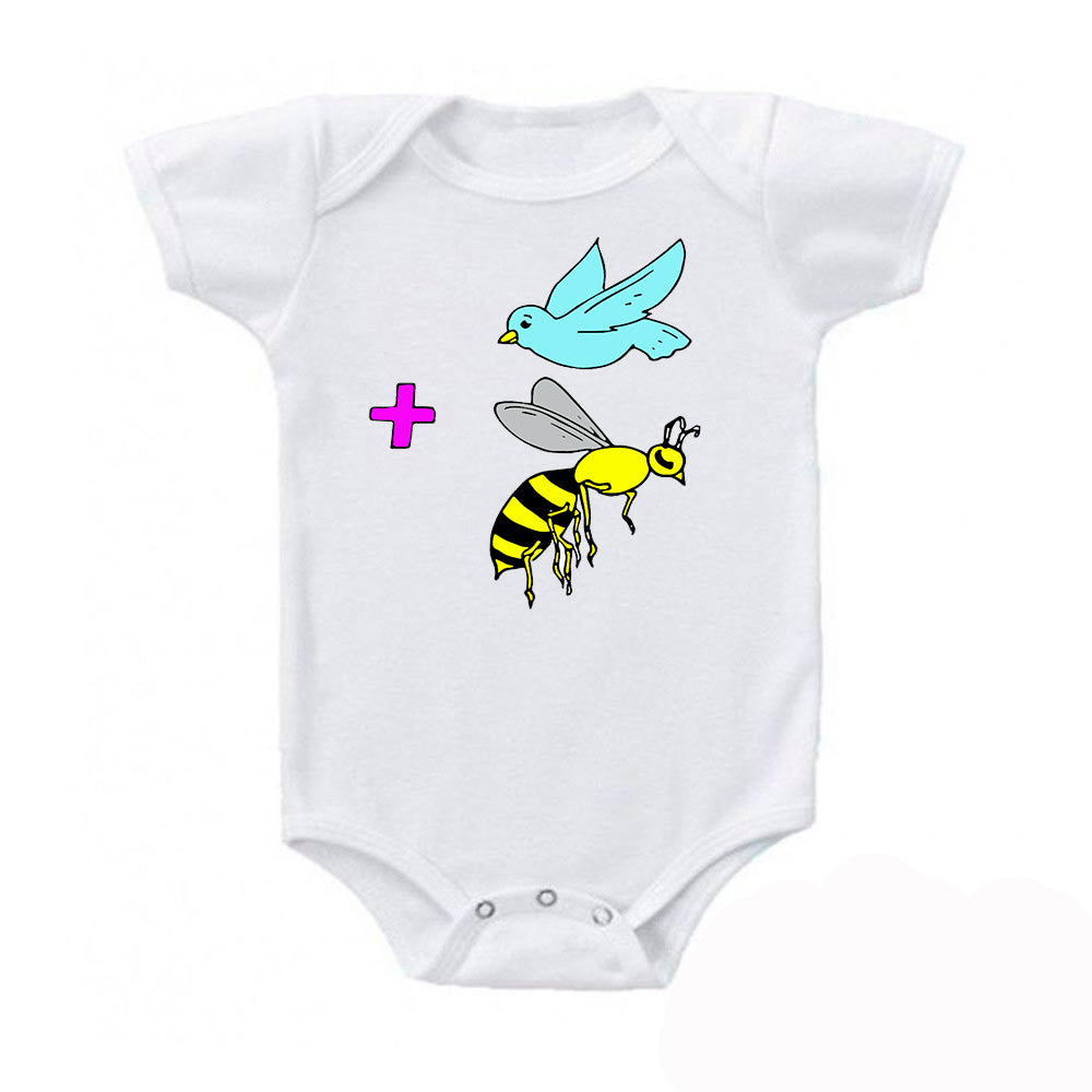 The Birds and The Bees Baby Bodysuit