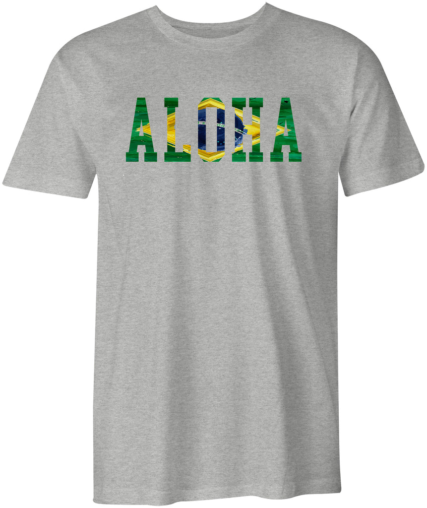 Aloha Brazil Brasil Surf Cotton T-shirt