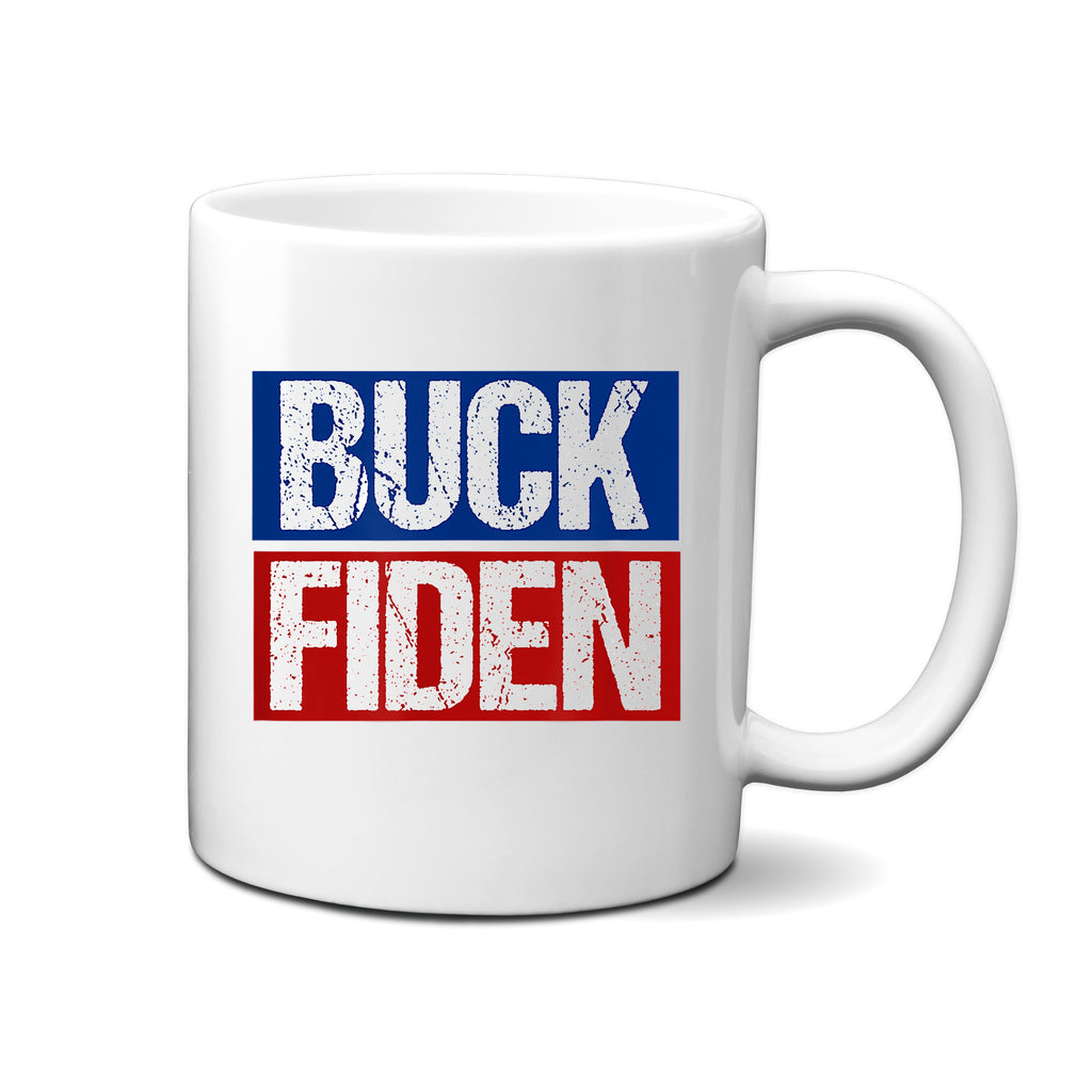 Ink Trendz® BUCK FIDEN Political Humor Novelty Coffee Mug, Pro Trump Mug, Biden Coffee Mug