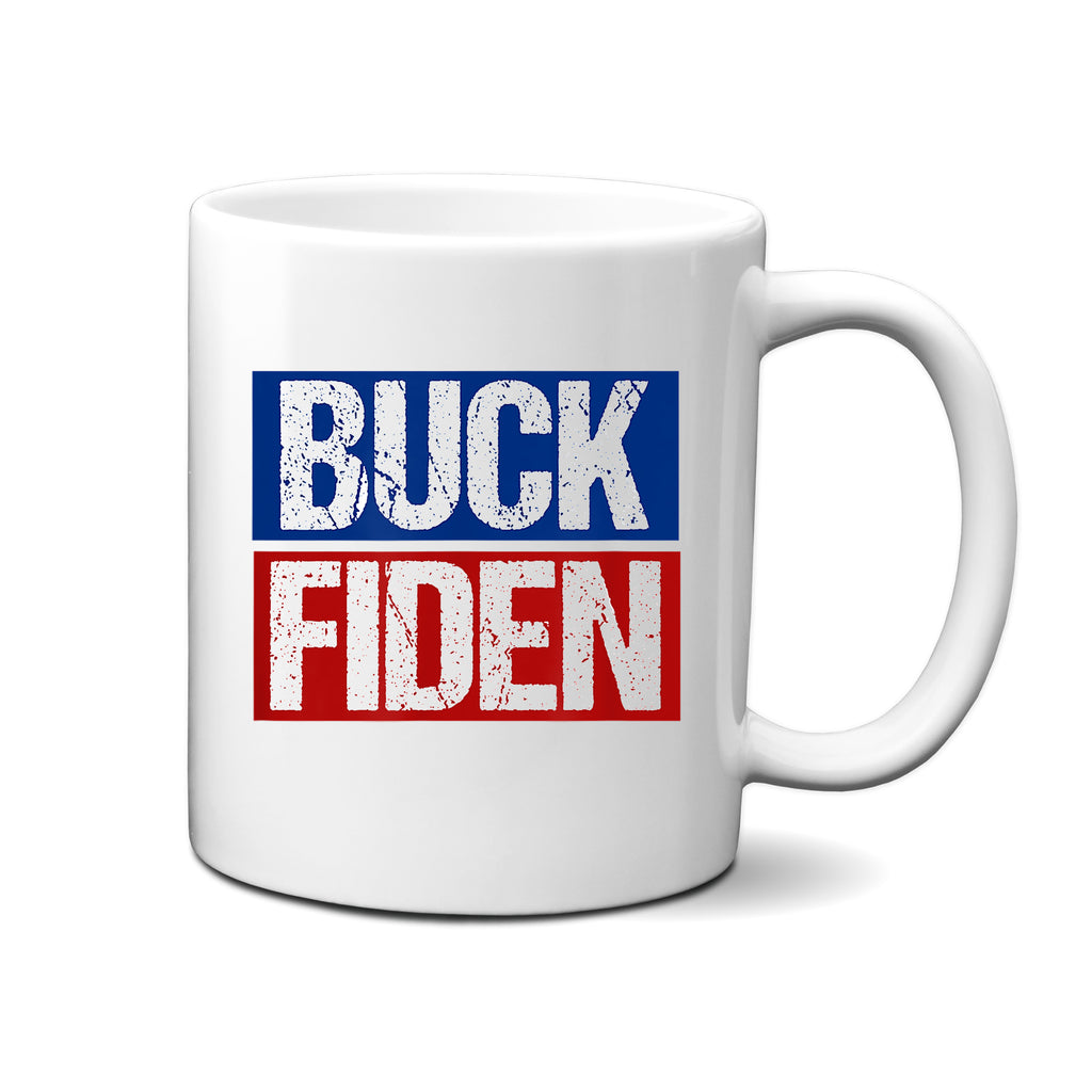 Ink Trendz® BUCK FIDEN Political Humor Novelty Coffee Mug, Pro Trump Mug, Biden Coffee Mug