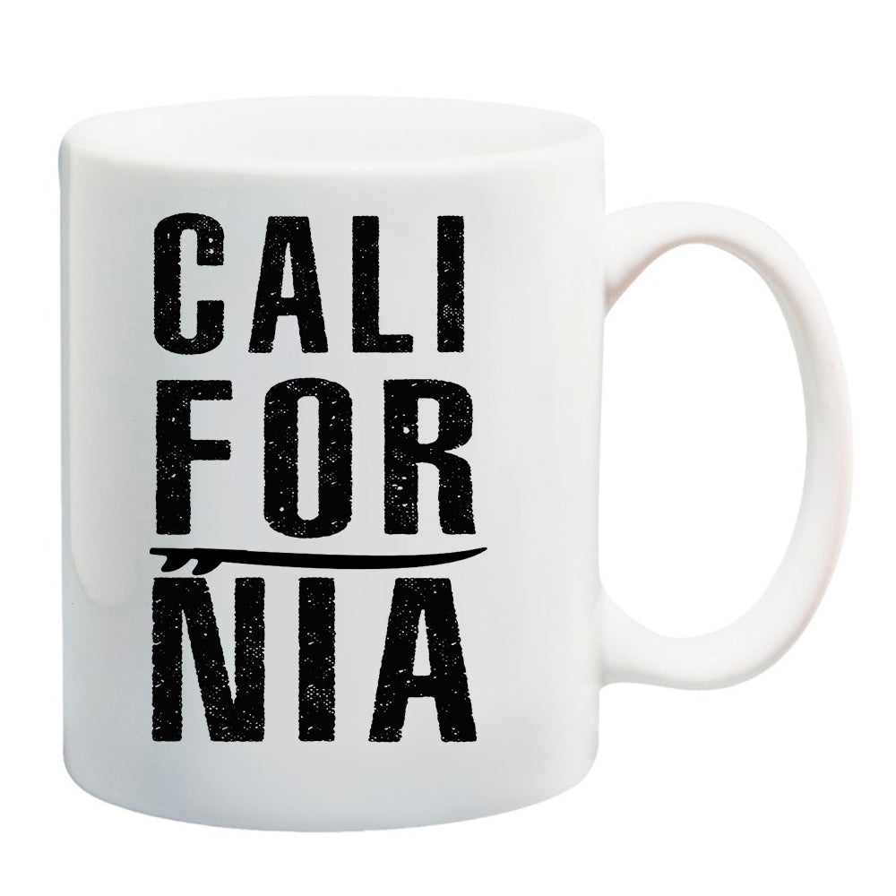 Ink Trendz® CALIFORNIA Tropical Surf 11 oz. Ceramic Coffee Mug