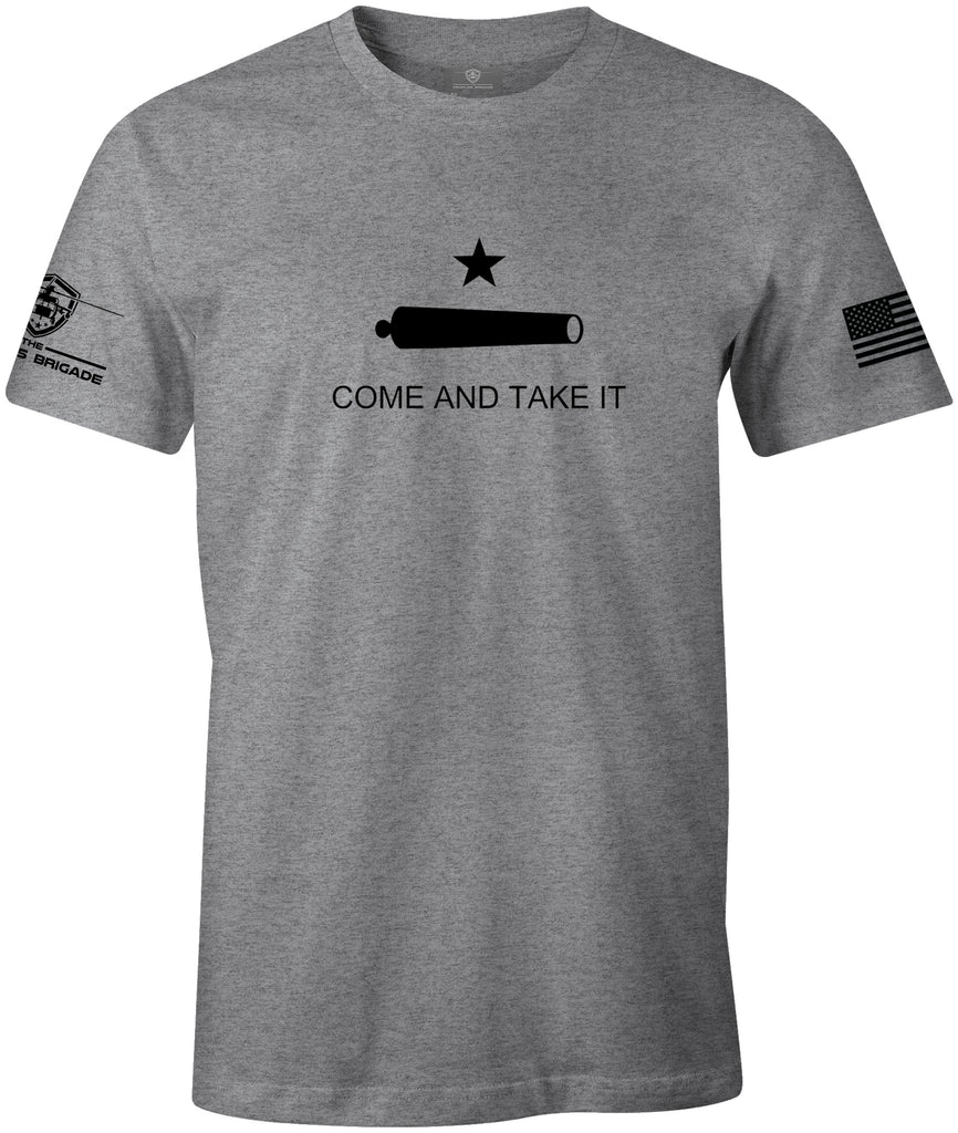 The Peoples Brigade Come and Take It Cannon Lone Star T-Shirt
