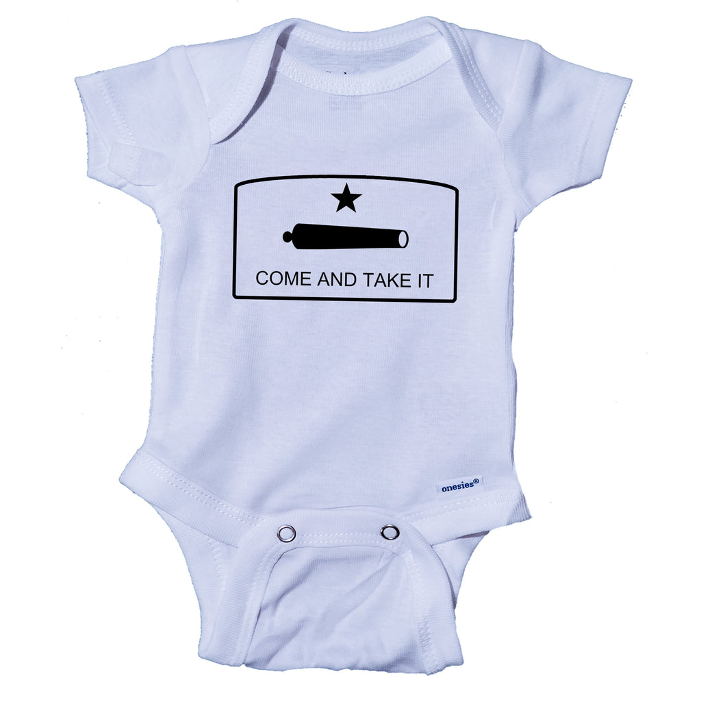 Ink Trendz Come and Take It Cannon 2A Texas Baby Onesie, Amazon Onesie, Amazon Store, Amazon, Come and take it baby t-shirt