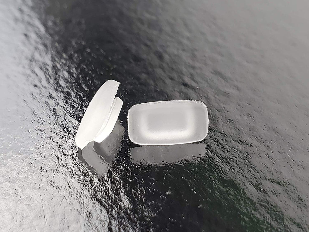 Eye Lover 3 Pair of Replacement Square Premium Grade Silicone Nose Pads