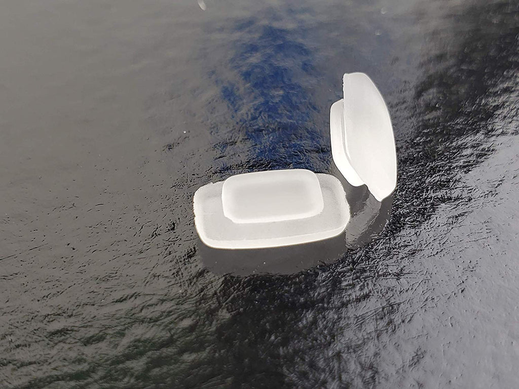 Eye Lover 3 Pair of Replacement Square Premium Grade Silicone Nose Pads