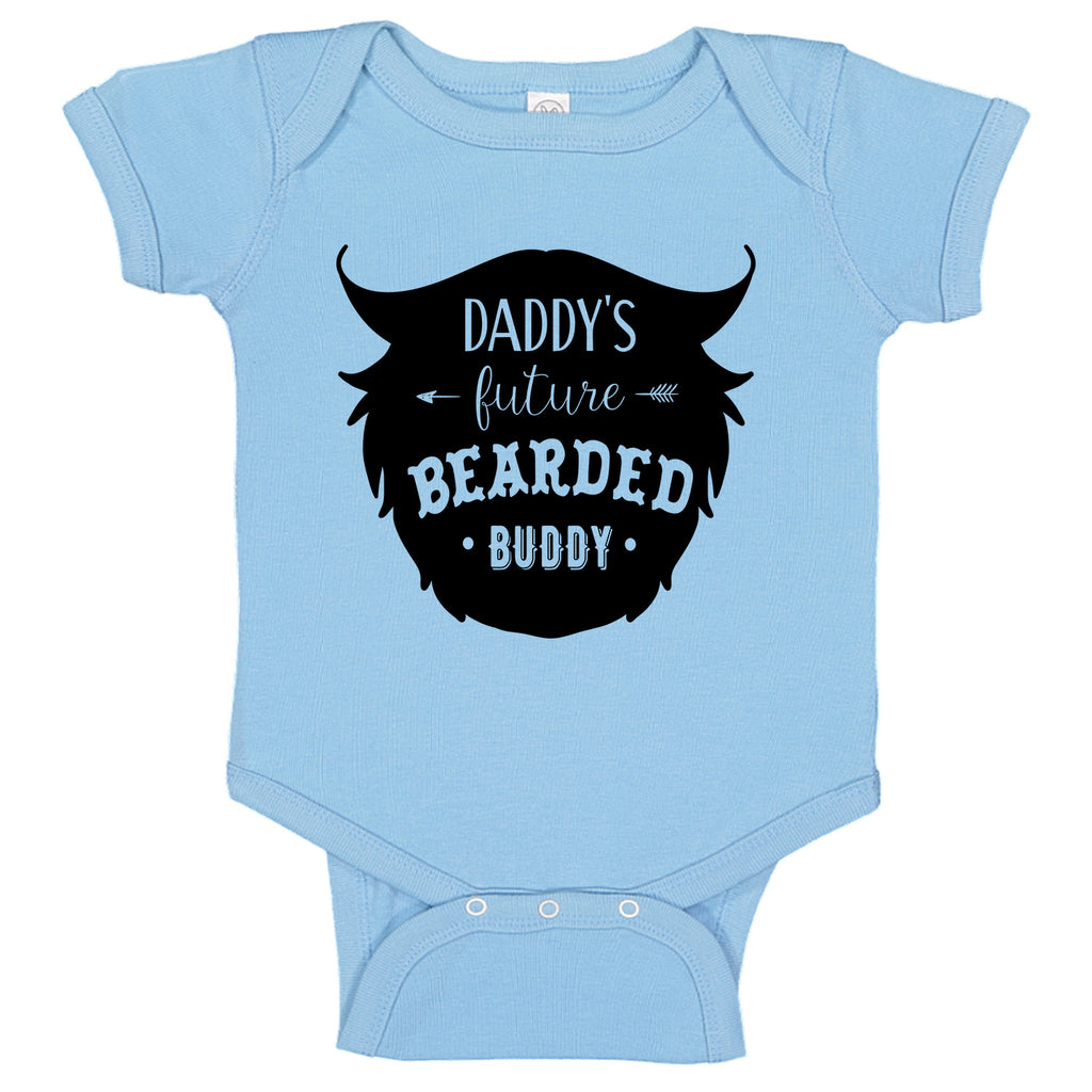 Daddy's Future Beard Buddy Funny Infant Bodysuit
