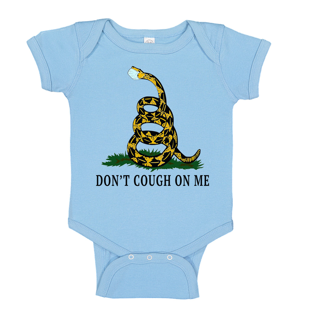 Ink Trendz® Don't Cough On Me Gadsden Serpent COVID-19 Baby One-Piece Bodysuit