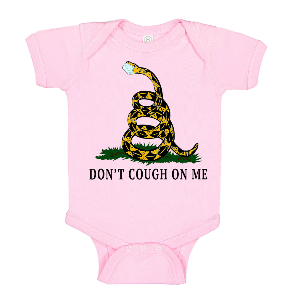 Ink Trendz® Don't Cough On Me Gadsden Serpent COVID-19 Baby One-Piece Bodysuit