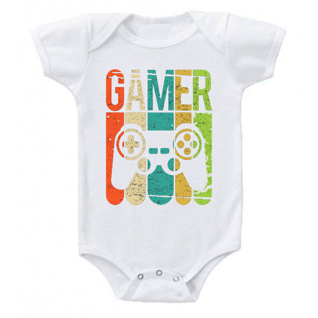 Video Games Gamer Cute Baby Bodysuit Romper