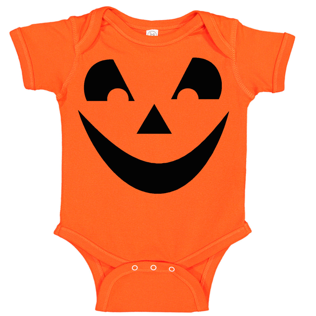 Halloween Jack-O-Lantern Pumpkin Face Costume 03 Bodysuit Romper