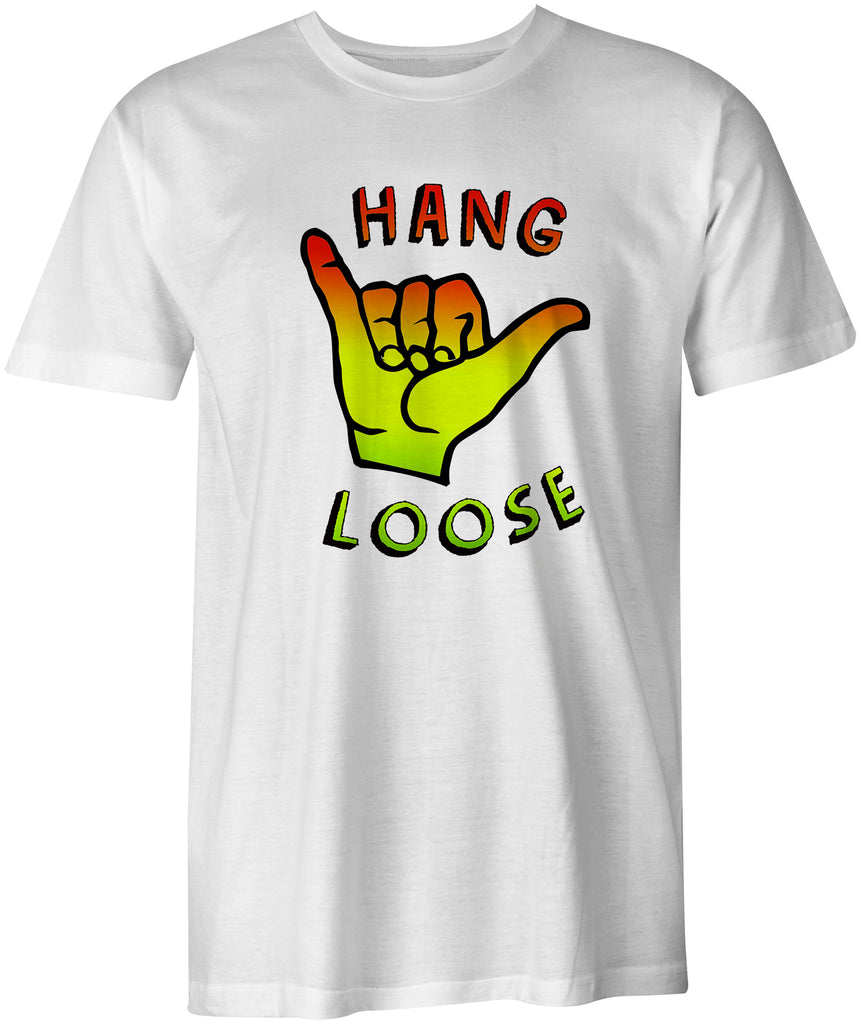 Hang Loose SHAKA Hawaii Surfing T-Shirt