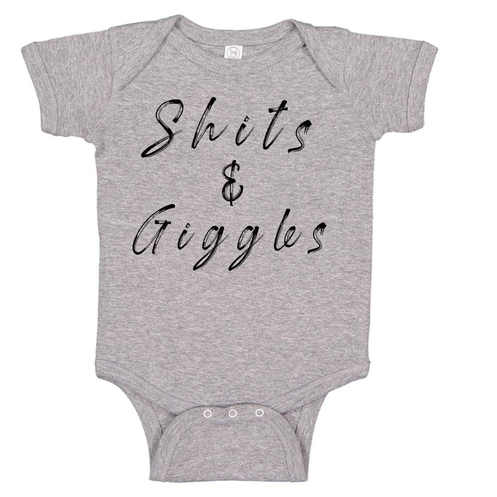 Shits & Giggles Cute Baby Bodysuit Romper