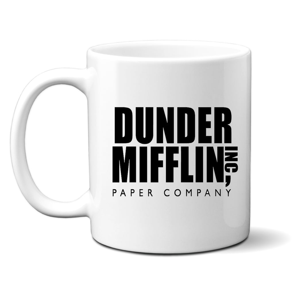 Ink Trendz® Ink Trendz Dunder Mifflin The Office - Funny Coffee Mug 11 Oz. Coffee Mug Cup O-2, the office Merchandise, The Office Swag, The Office Gear, the worlds best Boss Coffee Mug