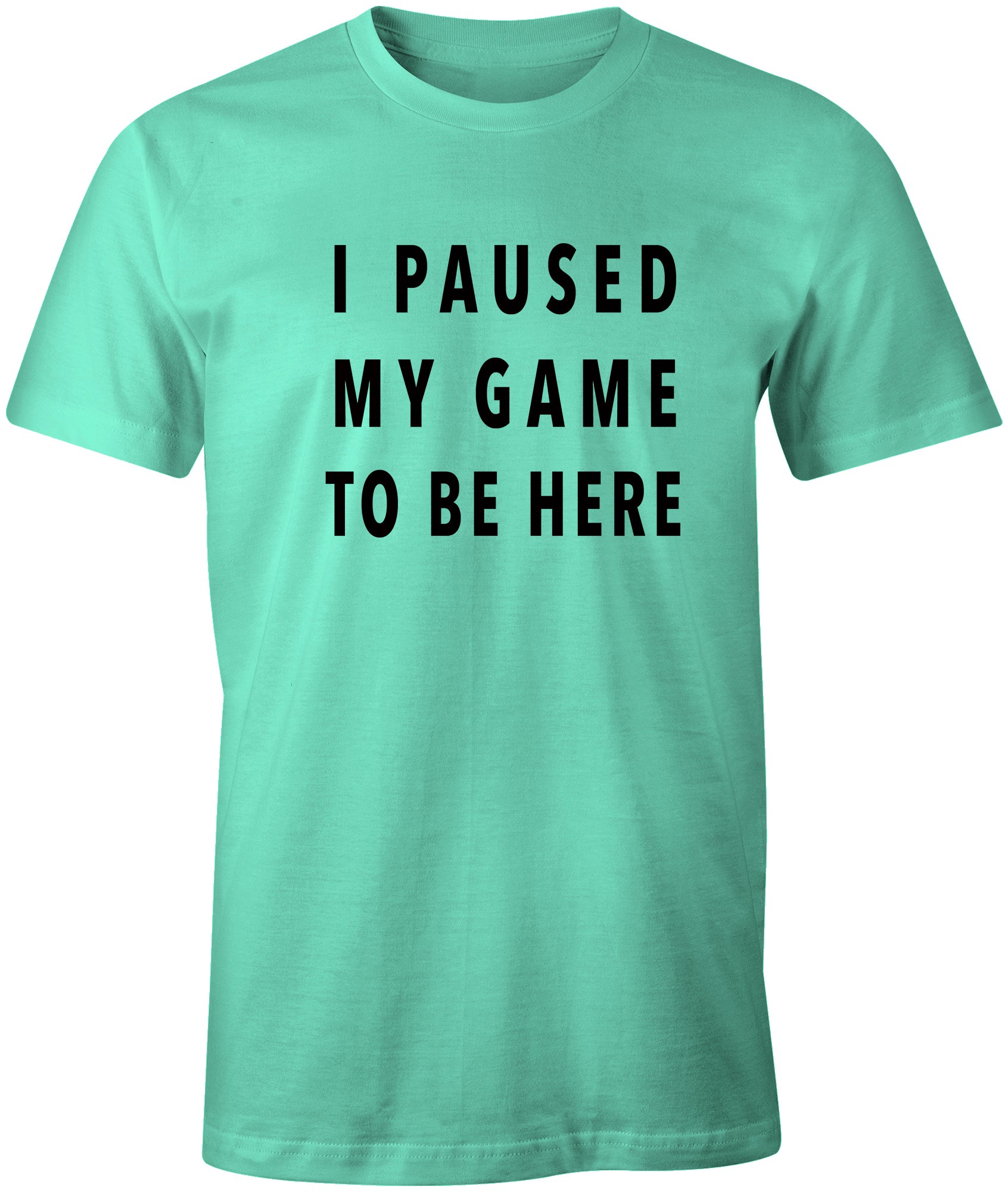 MAKAYA Game Controller T-Shirt Uomo - I Paused My Game To Be Here