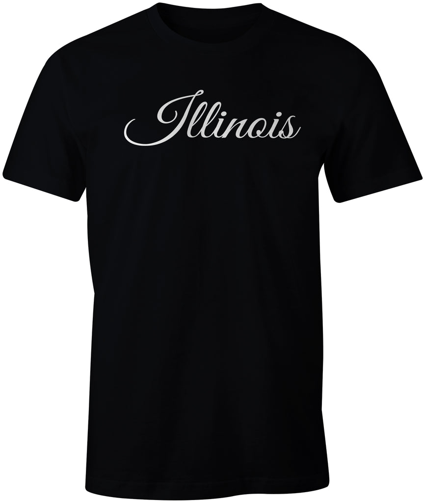 Illinois Calligraphy T-shirt