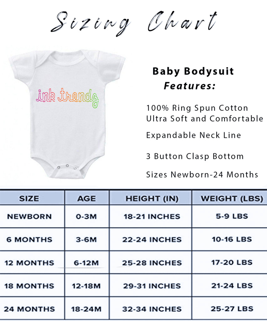 Ink Trendz® Baby Astronaut To the Moon Baby One-piece Bodysuit