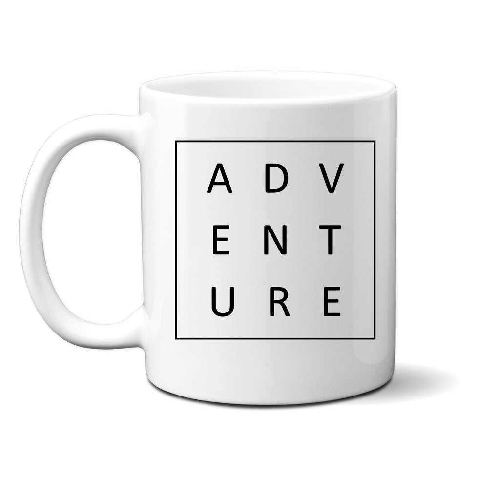 Ink Trendz® Adventure Boxed  11 oz. Ceramic Coffee Mug