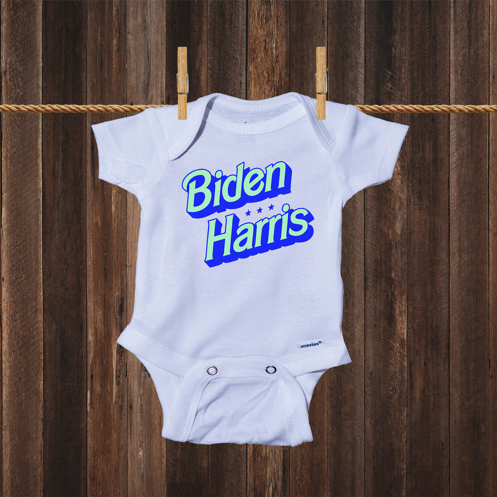 Ink Trendz® Biden Harris Retro Baby-Toddler Bodysuit Romper