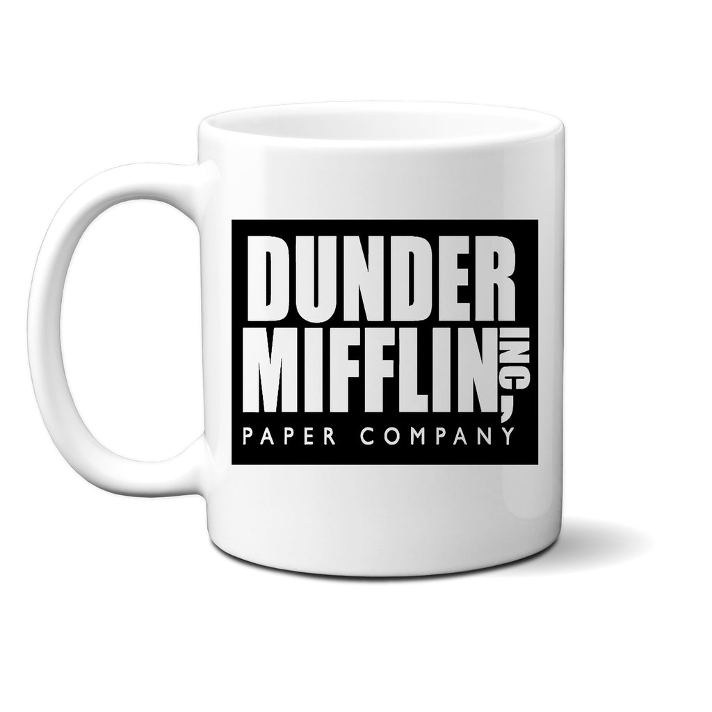 Ink Trendz® Ink Trendz Dunder Mifflin The Office - Funny Coffee Mug 11 Oz. Coffee Mug Cup O-2, the office Merchandise, The Office Swag, The Office Gear, the worlds best Boss Coffee Mug