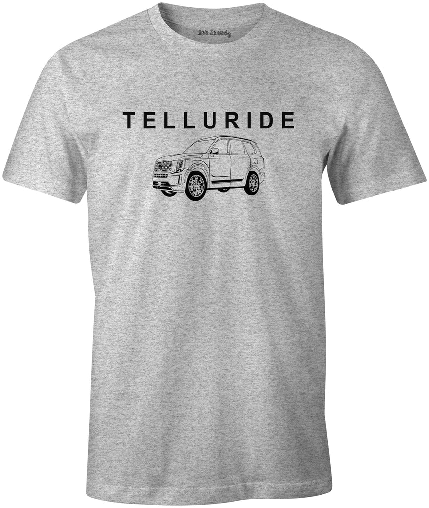 Ink Trendz® Telluride Nightfall Edition Cotton Crewneck T-Shirt, Kia Telluride T-shirt, Kia t-shirt, Telluride T-shirt