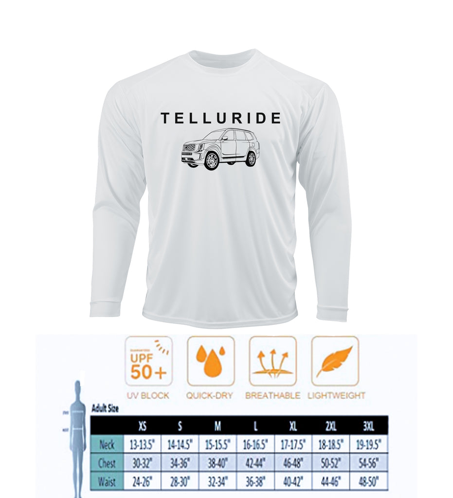 Ink Trendz® Telluride Nightfall Edition Outdoorsman Runner Performance UPF50+ Sports T-Shirt