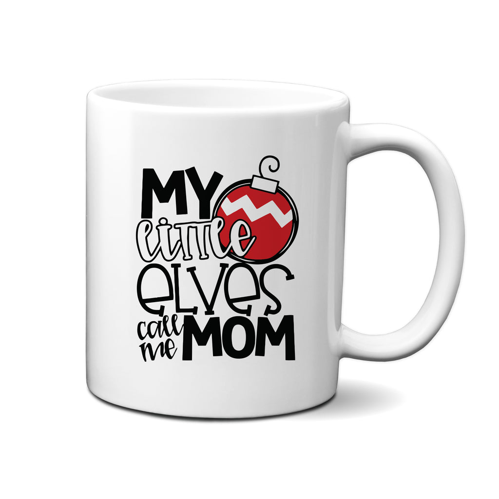 Ink Trendz® My Little Elves Call Me Mom Coffee Funny Christmas Coffee Mug, Cute Mom Mug, Mommy Mug, Mothers Day Mug, Mom Christmas Mugs, Mom Christmas Gift, Mothers Christmas Gift