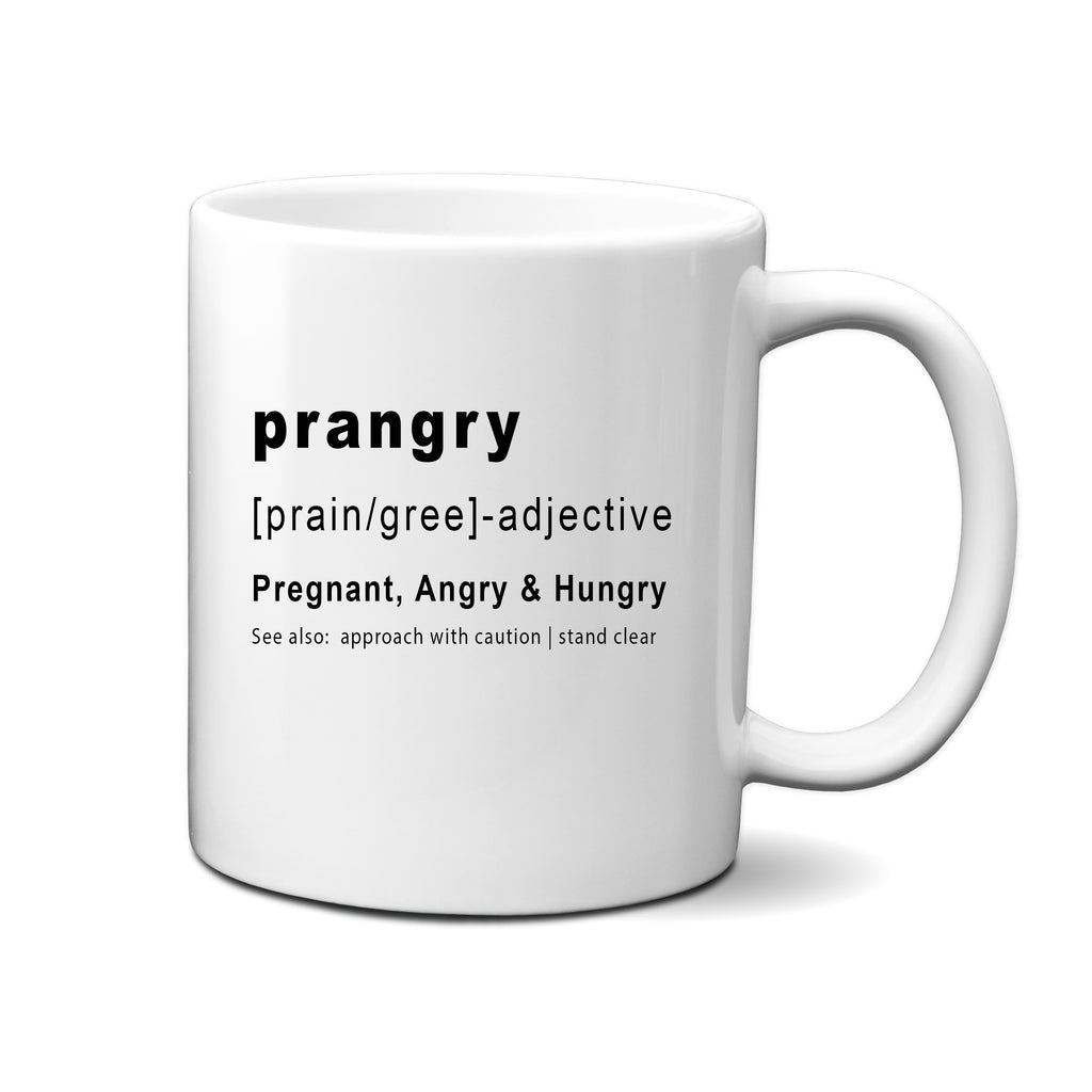 Ink Trendz Prangry Pregnancy Definition 11 Oz. Coffee Mug Cup, Pregnancy Coffee Mug, Pregnancy Gift