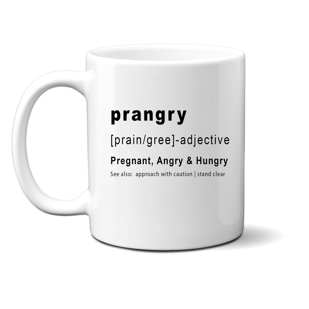 Ink Trendz Prangry Pregnancy Definition 11 Oz. Coffee Mug Cup, Pregnancy Coffee Mug, Pregnancy Gift