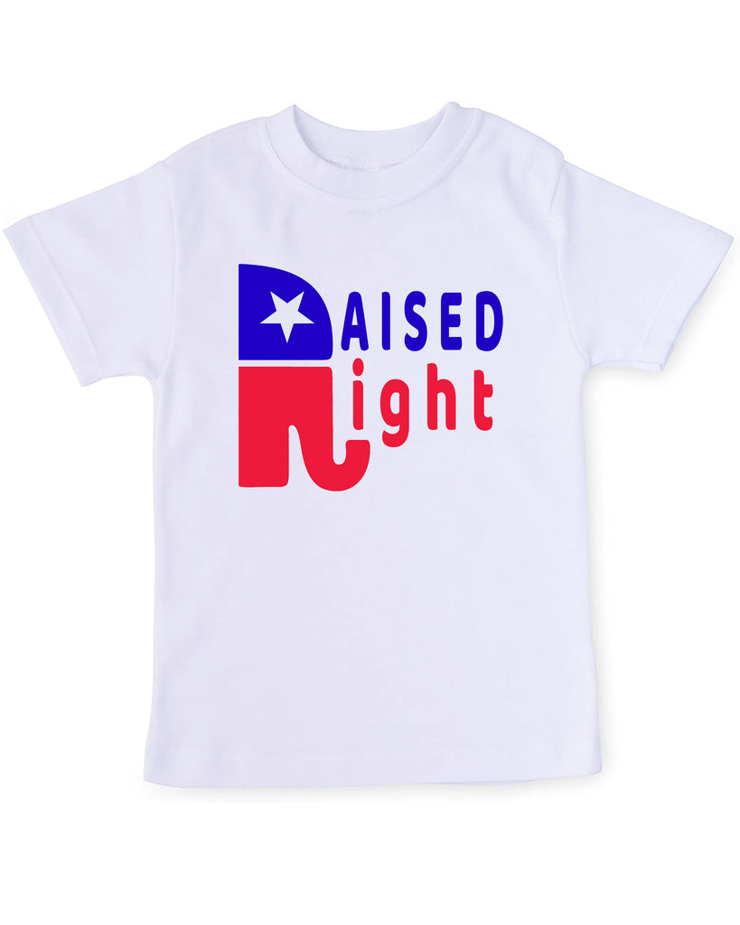Ink Trendz® Raised Right Conservative Toddler T-shirt
