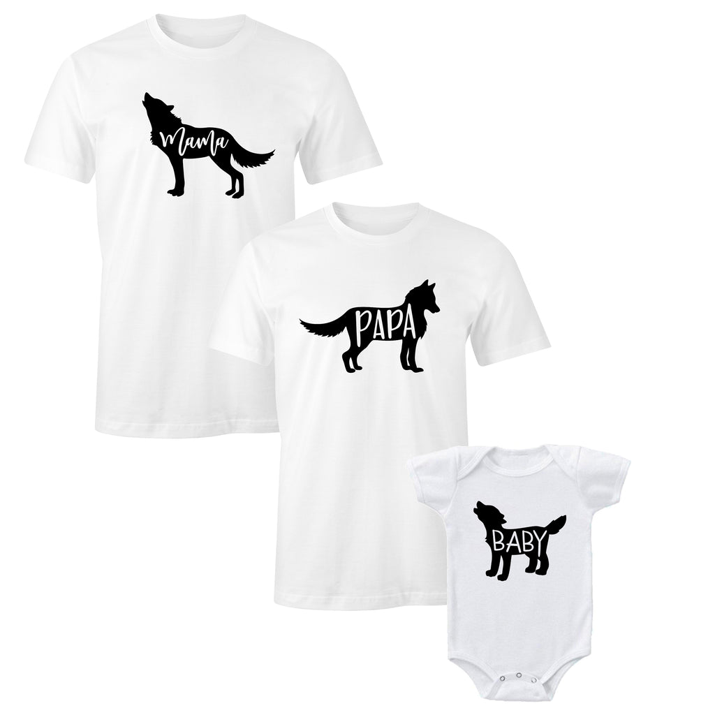 Ink Trendz Wolfpack Baby Announcement Bundle