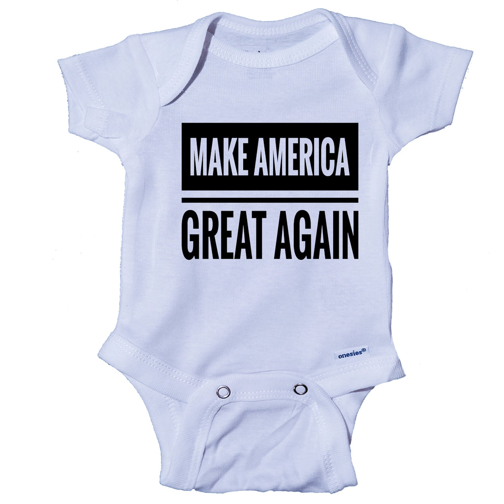Ink Trend® Make America Great Again Trump 45  Baby Bodysuit Onesie®