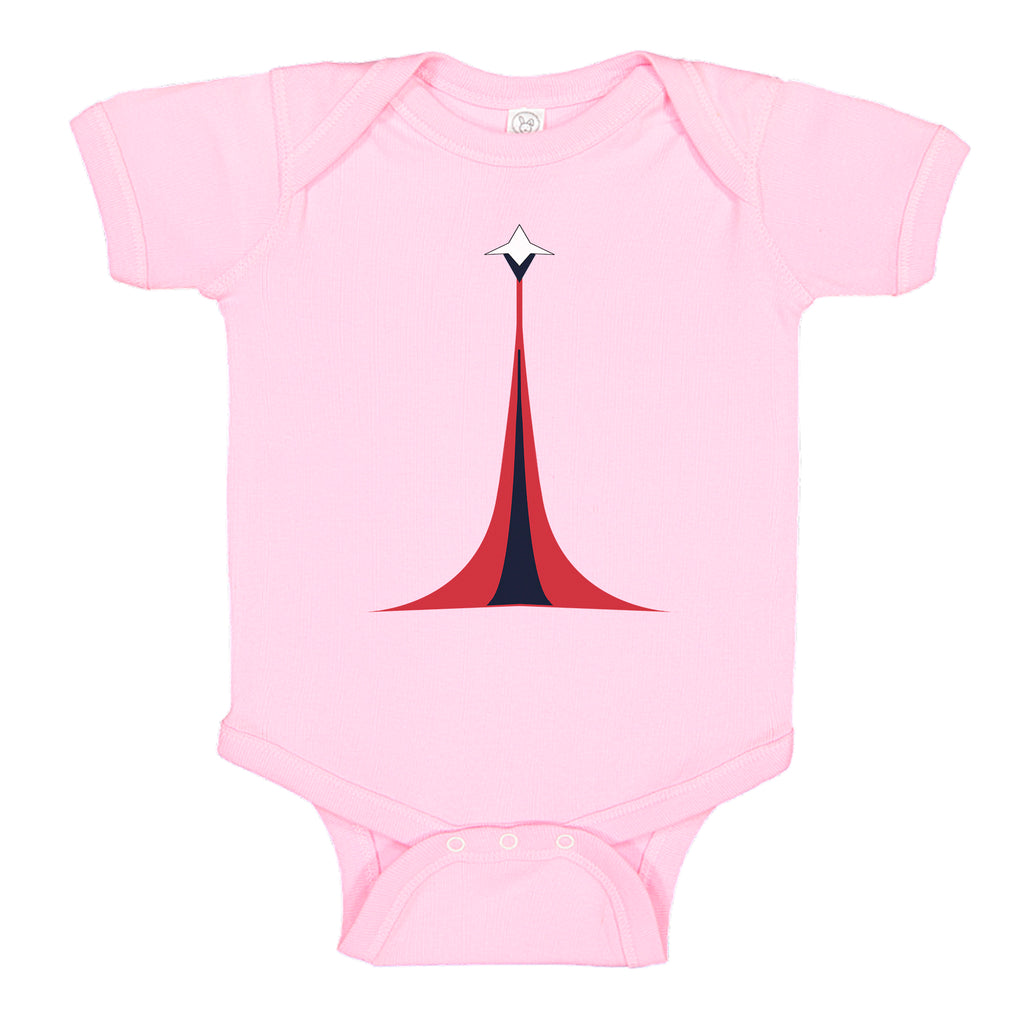 Ink Trendz Space Force Cadet TV Show Funny Novelty Baby One-Piece Bodysuit Romper Space Force Netflix Show T-Shirt, Space Force Netflix Onesie Baby Pink